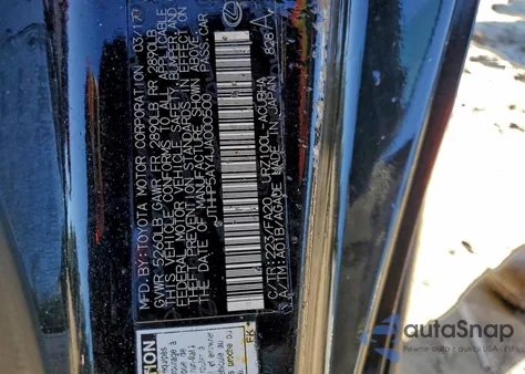 2018 Lexus Lc 500 z USA, uszkodzony, nr VIN JTHHP5AY4JA000500